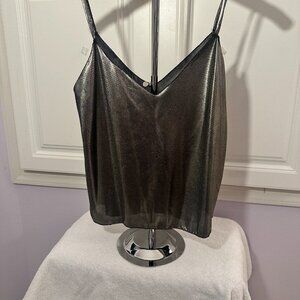 Accessory Institute Women's silver slip tank size L
